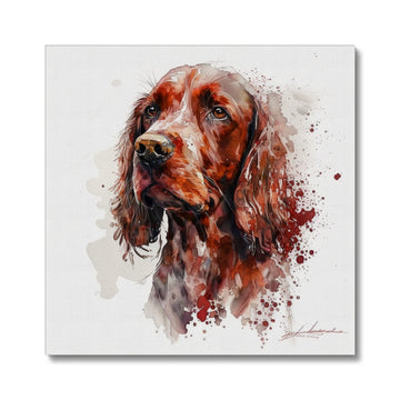 Red Setter 'Watercolour Collection' Canvas