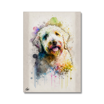 Golden Doodle 'Watercolour Collection' Canvas