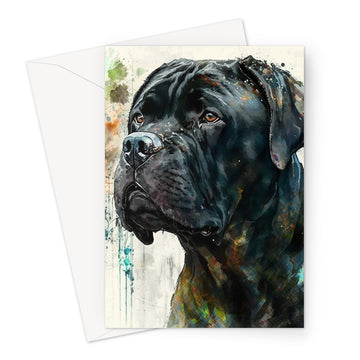 Cane Corso 'Watercolour Collection' Greeting Card