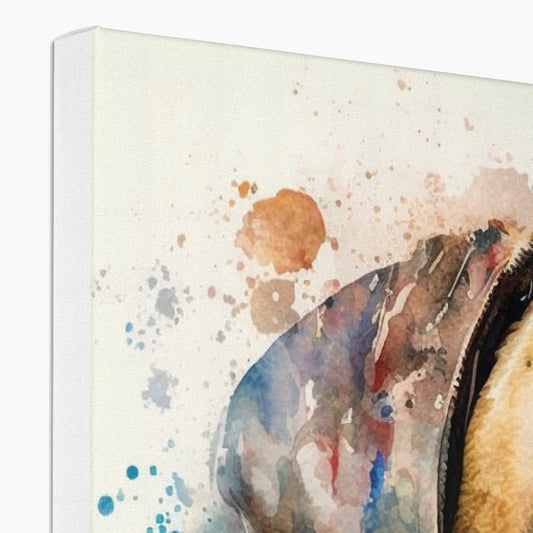 Boerboel Pet Portrait 'Watercolour Collection' Canvas