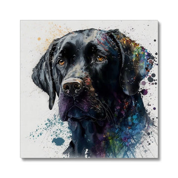 Labrador Retriever 'Watercolour Collection' Canvas