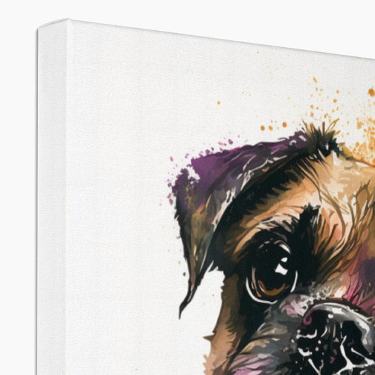 Border Terrier 'Watercolour Collection' Canvas